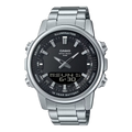 AMW-880D-1AV Reloj Casio de hombre correa de metal doble hora