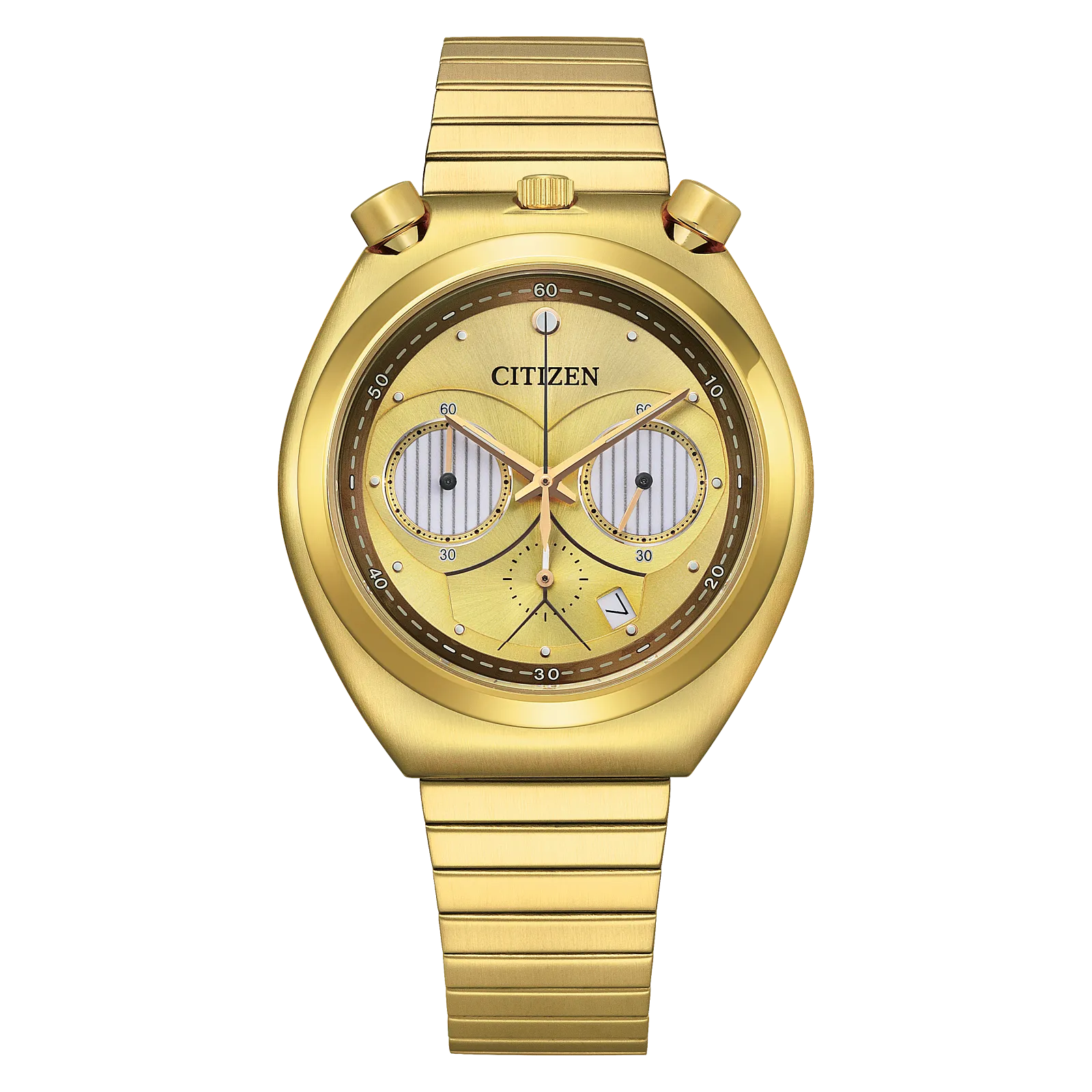 Reloj 51W Citizen Star Wars C-3PO de caballero pulsera de metal - Reloj original en Guatemala
