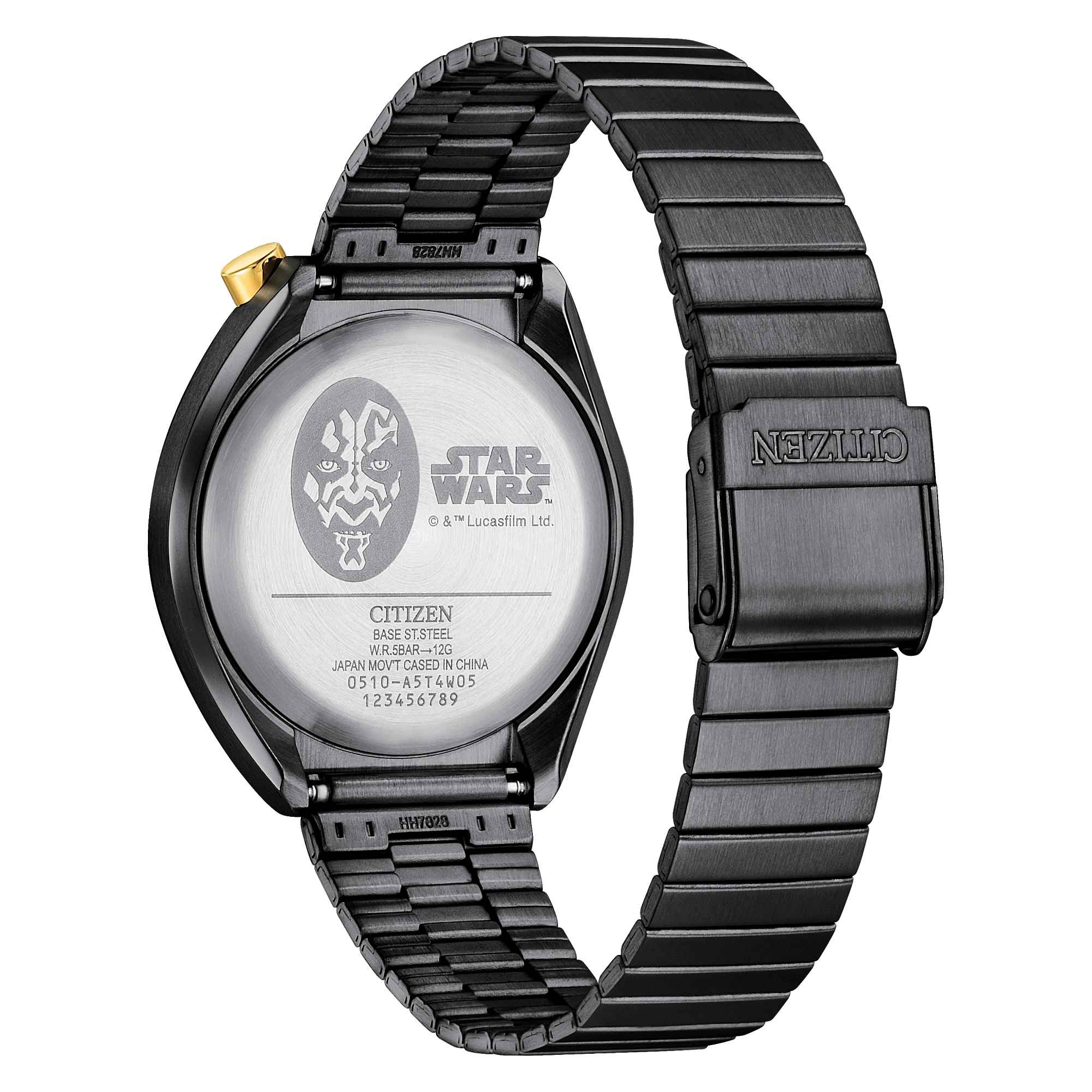 Reloj Citizen Star Wars Hombre Correa de Acero - Detalle de esfera