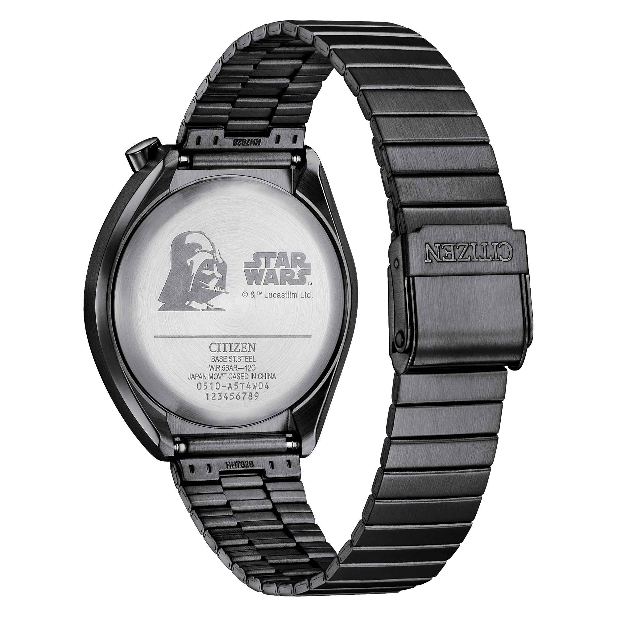 Reloj Citizen Star Wars Darth Vader Hombre Metal - Vista lateral