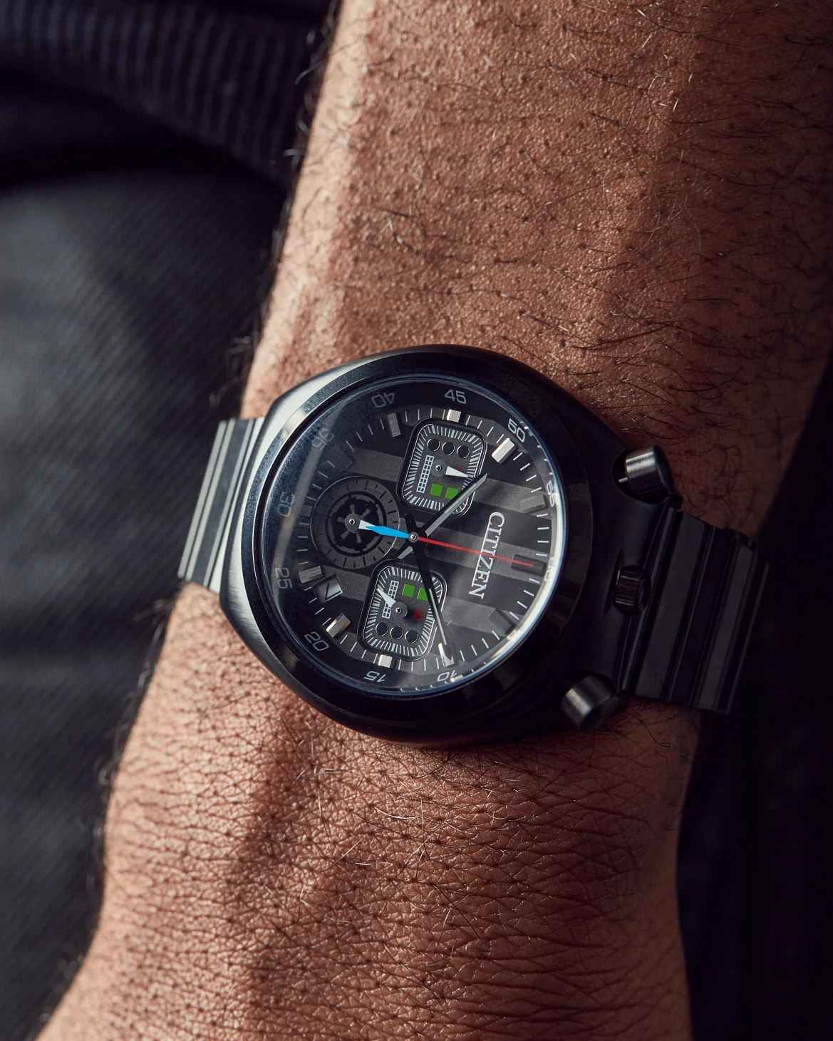 Reloj Citizen Star Wars Darth Vader Hombre Metal - Detalle de esfera