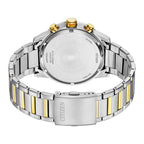 Reloj Citizen Quartz Hombre Acero Bicolor Esfera Azul - Vista lateral