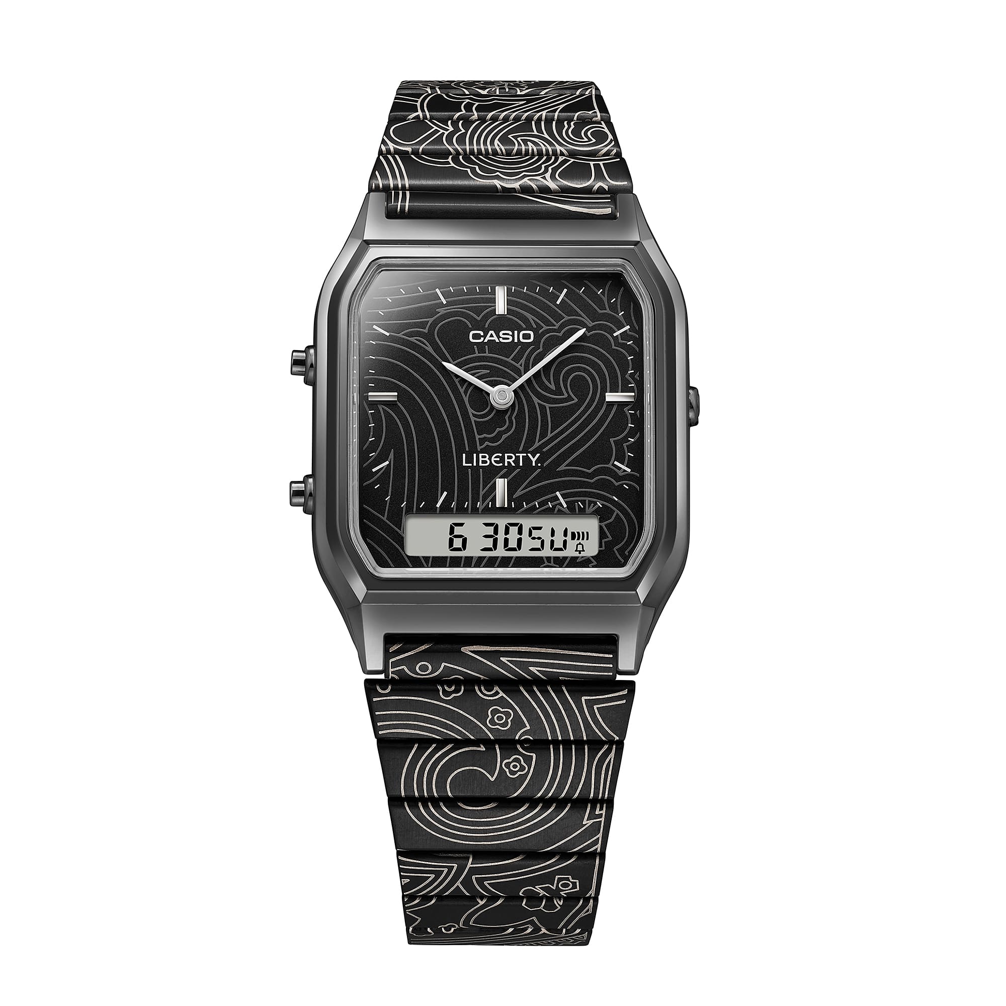 AQ-230EBLT-1A Reloj Casio Liberty unisex correa de metal