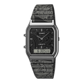 AQ-230EBLT-1A Reloj Casio Liberty unisex correa de metal