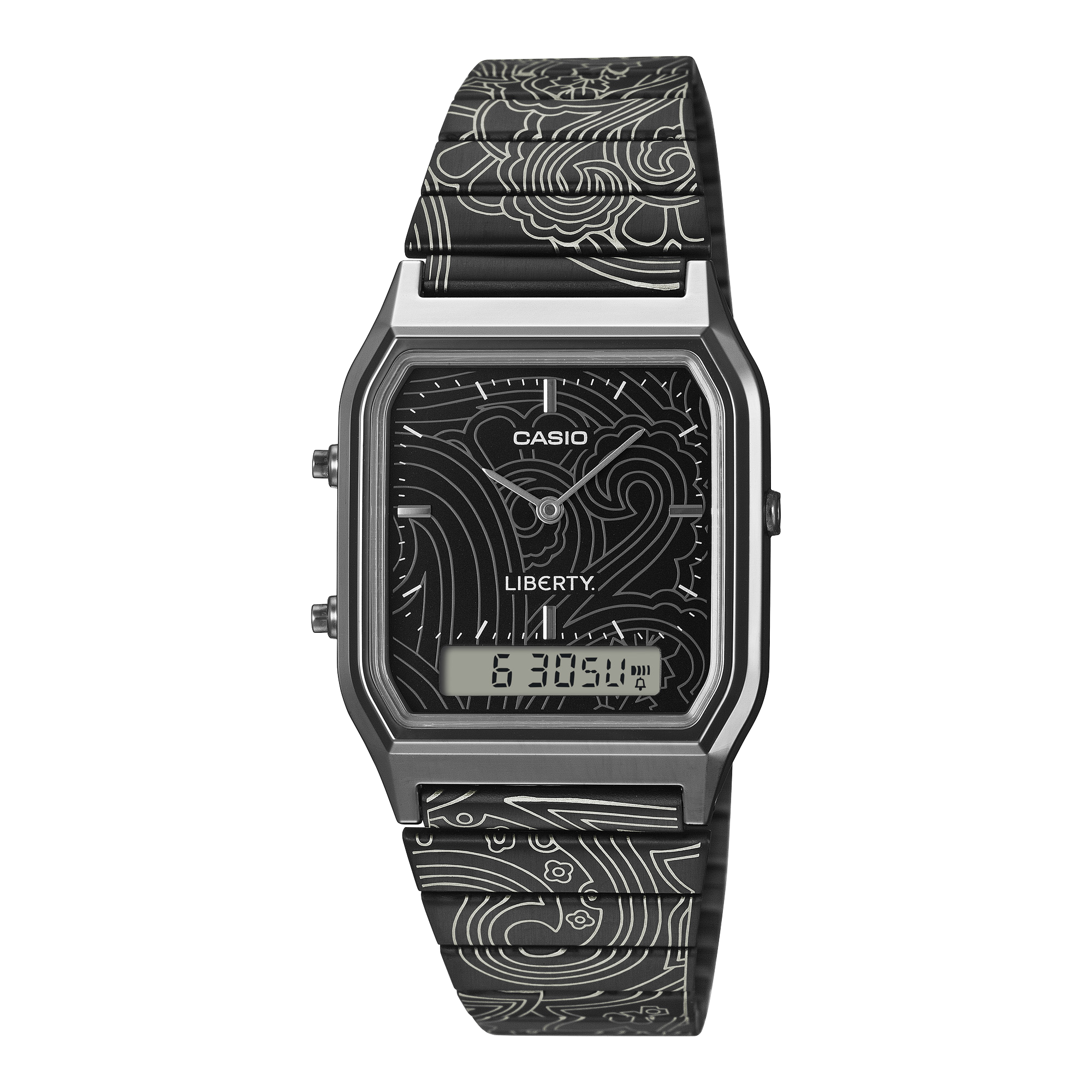AQ-230EBLT-1A Reloj Casio Liberty unisex correa de metal
