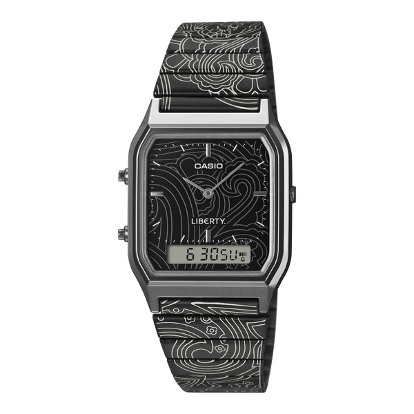 AQ-230EBLT-1A Reloj Casio Liberty unisex correa de metal