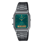 AQ-230EGG-3A Reloj Casio unisex correa de metal