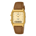 AQ-230EGL-9A Reloj Casio de hombre banda de piel - Cuero Marrón
