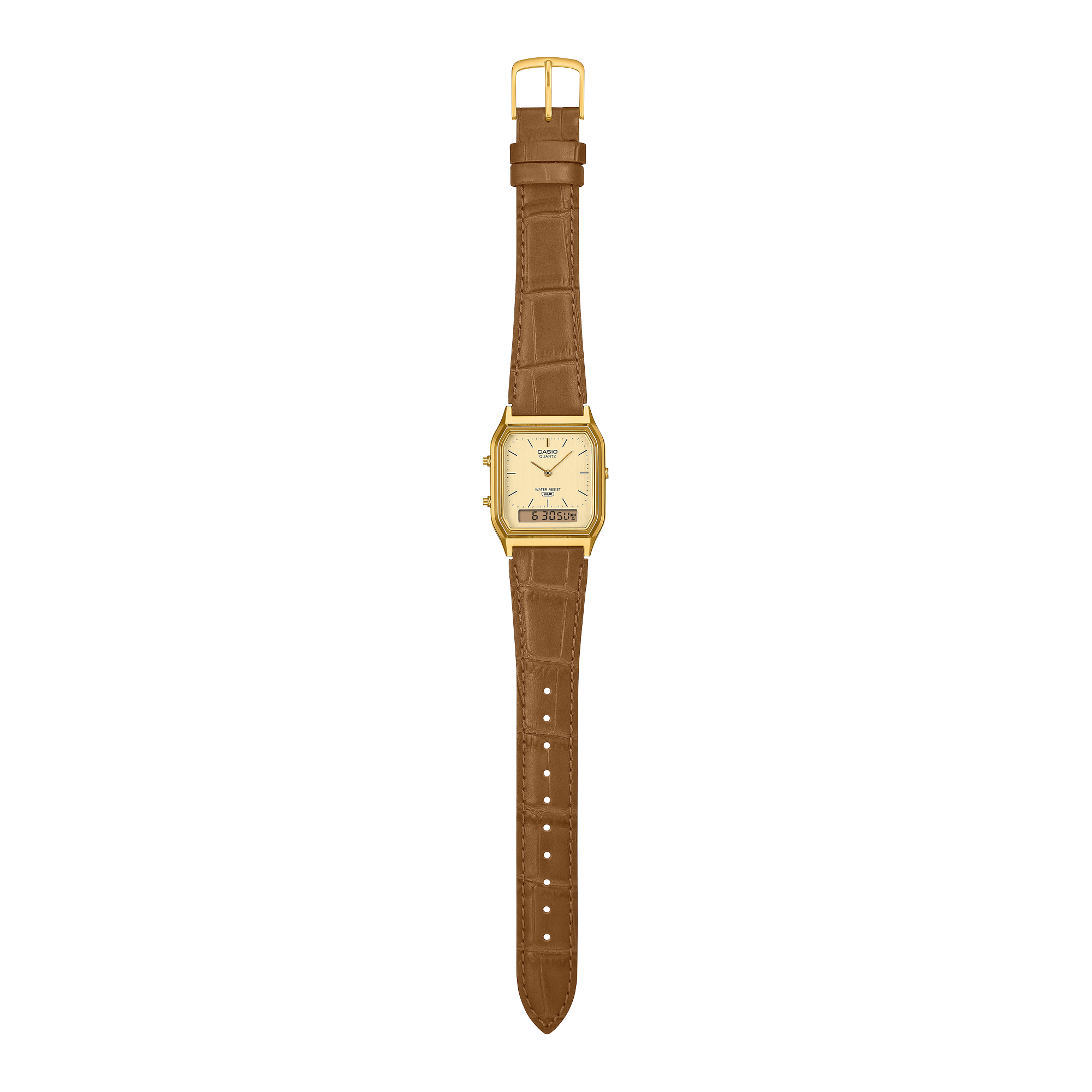 AQ-230EGL-9A Reloj Casio de hombre banda de piel
