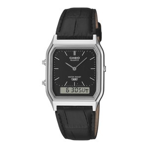 AQ-230EL-1A Reloj Casio Vintage de hombre pulsera de piel
