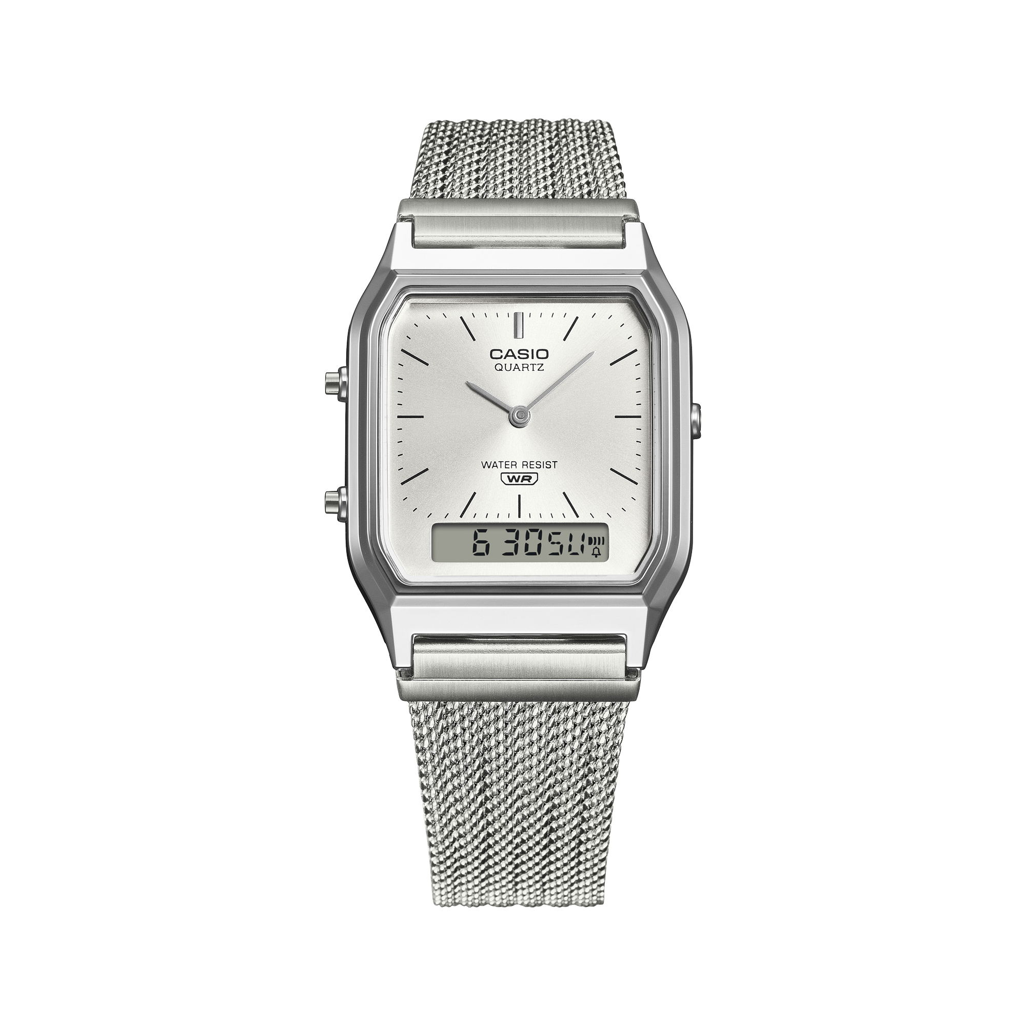 AQ-230EM-7A Reloj Casio unisex correa mesh