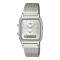AQ-230EM-7A Reloj Casio unisex correa mesh