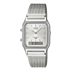 AQ-230EM-7A Reloj Casio unisex correa mesh