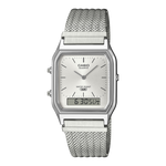 AQ-230EM-7A Reloj Casio unisex correa mesh