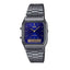 AQ-230GG Reloj Casio Vintage Unisex Acero Esfera Azul