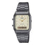 AQ-230GG Reloj Casio Vintage Unisex Correa de Acero Gris