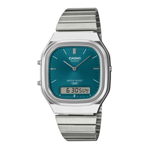 AQ-240E-3A Reloj Casio Illuminator de dama pulsera de metal