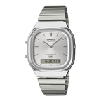 AQ-240E-7A Reloj Casio Vintage unisex banda de metal