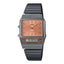 AQ-800ECGG Reloj Casio Vintage Unisex Resina Esfera Salmón