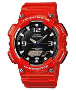 AQ-S810WC Reloj Casio Tough Solar Hombre Resina Rojo