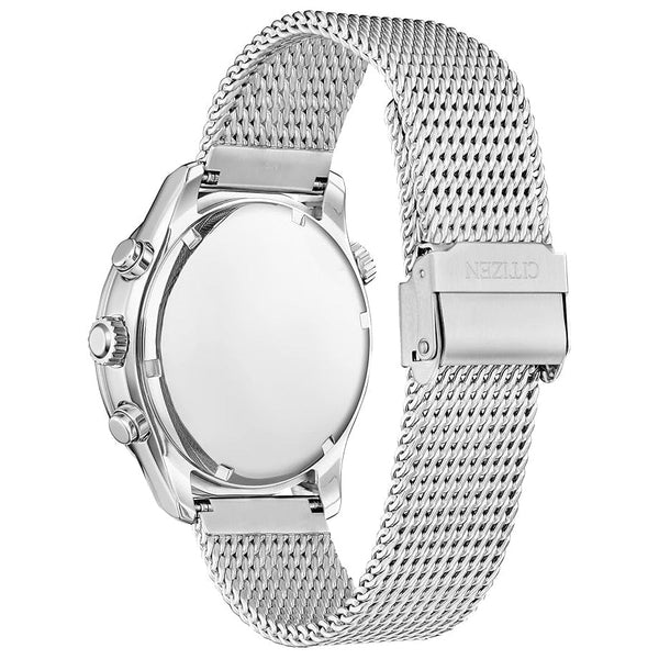 82L Citizen reloj para caballero pulsera mesh Eco-Drive - Vista lateral