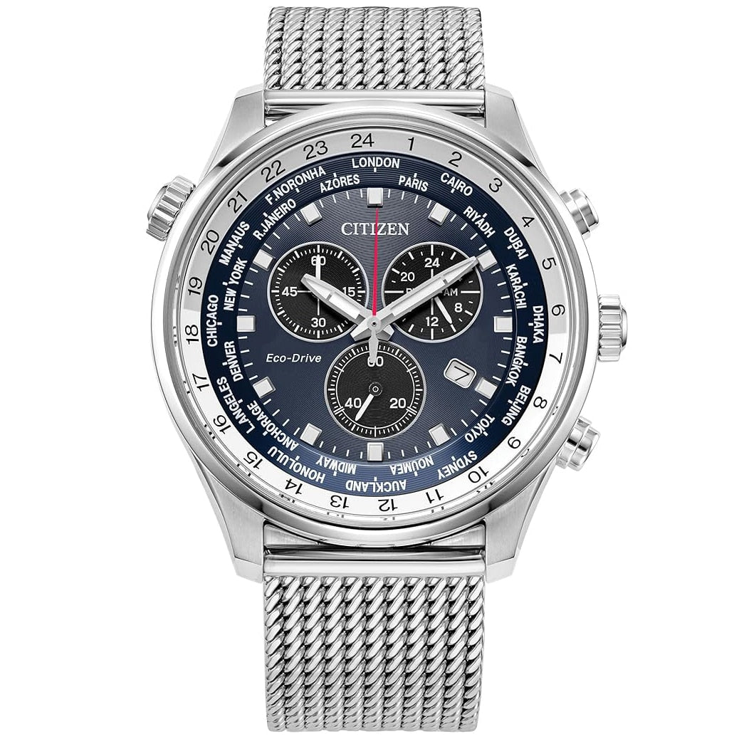 82L Citizen reloj para caballero pulsera mesh Eco-Drive - Reloj original en Guatemala