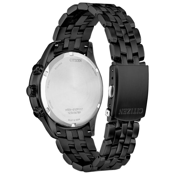 86E Reloj Citizen Eco-Drive de hombre pulsera de metal 42 mm - Vista lateral