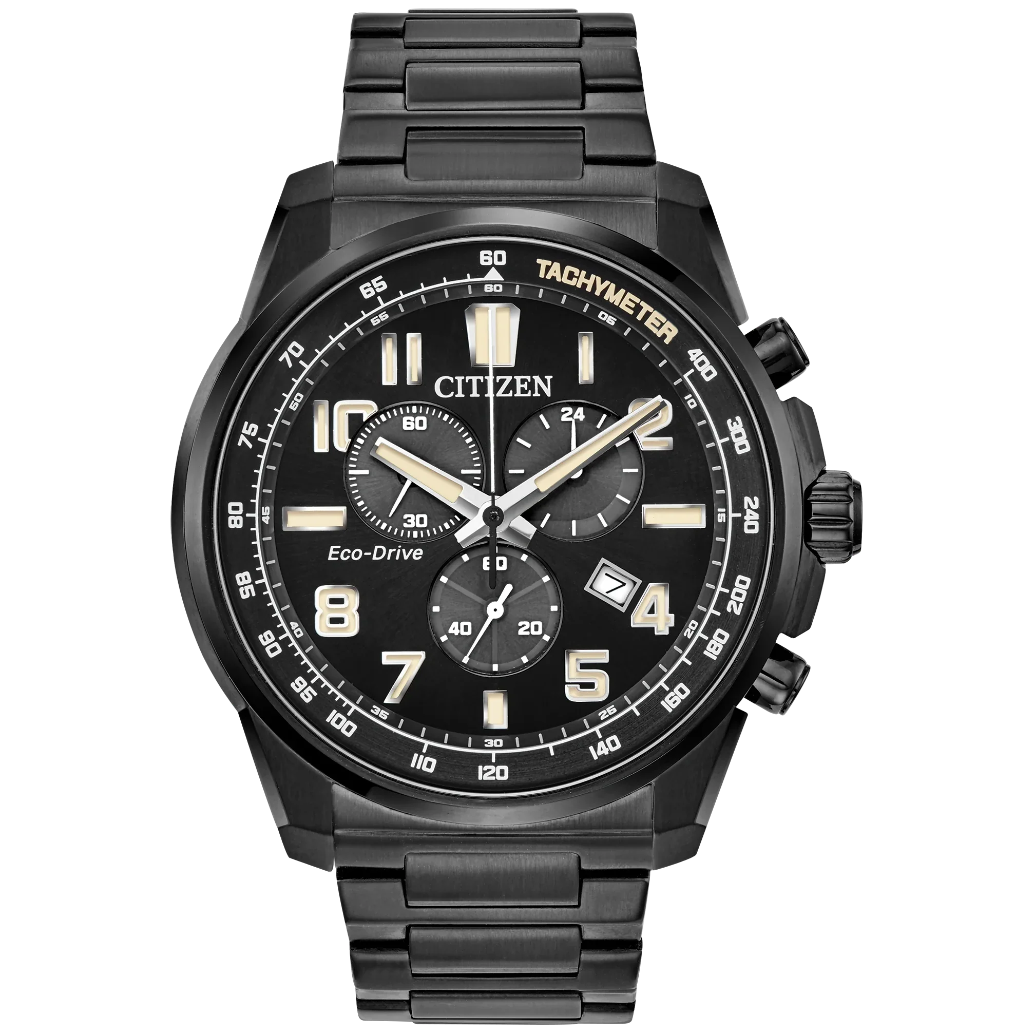 51E Reloj Citizen Brycen Hombre Acero Negro - Reloj original en Guatemala