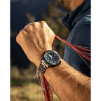 56X Reloj Citizen Promaster Eco-drive de caballero pulsera de metal - Vista trasera