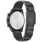 51X Reloj Citizen Eco-Drive Attesa Hombre Acero Negro Verde - Vista lateral