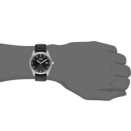 08E Citizen Eco-drive reloj de hombre pulsera de cuero - Detalle de esfera