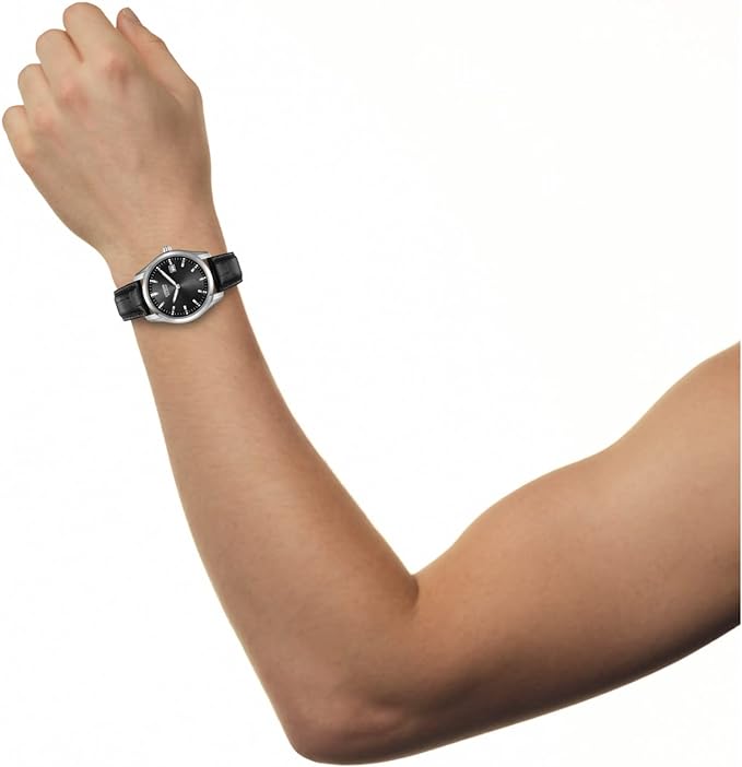 08E Citizen Eco-drive reloj de hombre pulsera de cuero - Vista lateral