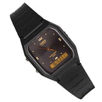 AW-48HE Reloj Casio Unisex Resina Negro - Detalle de esfera