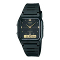 AW-48HE Reloj Casio Unisex Resina Negro - Reloj original en Guatemala