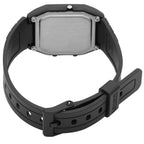 AW-48HE Reloj Casio Vintage Unisex Resina Negro - Vista trasera