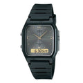 AW-48HE Reloj Casio Retro Unisex Resina Negro - Reloj original en Guatemala