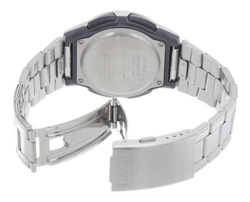 AW-80D Reloj Casio Illuminator Hombre Correa de Acero - Detalle de esfera