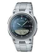AW-80D Reloj Casio Illuminator Hombre Correa de Acero - Reloj original en Guatemala