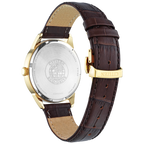07Q Reloj Citizen Rolan de hombre correa de piel 40 mm Eco-drive - Vista lateral