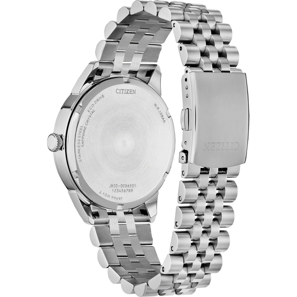 Reloj Citizen Rolan Hombre Acero Esfera Azul - Vista lateral