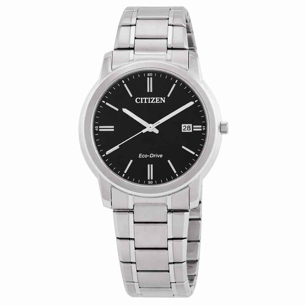 56E Reloj Citizen Classic de hombre pulsera de metal Eco-Drive - Vista lateral