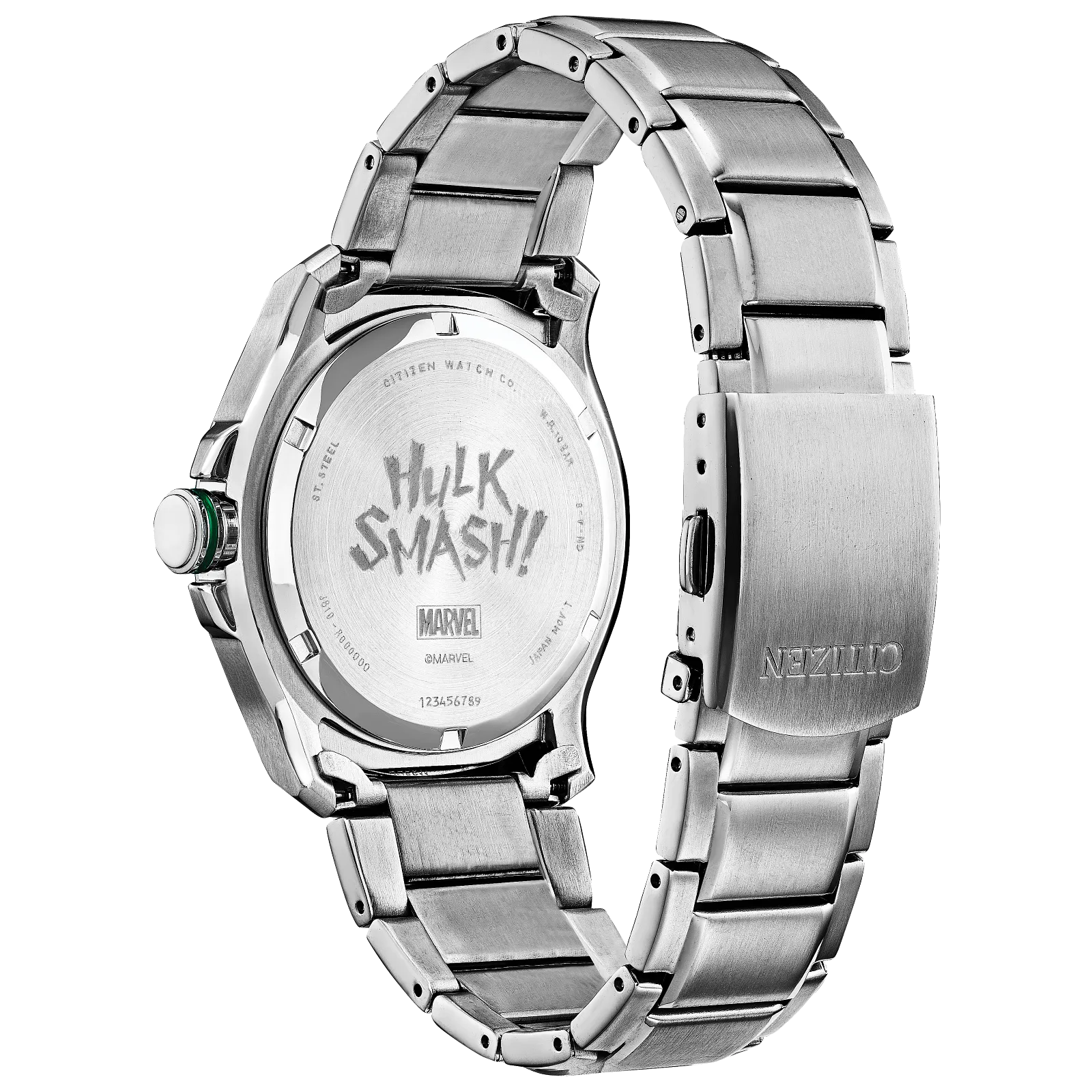 Reloj 56W Citizen The Hulk Marvel edition de hombre pulsera de metal Eco-drive - Vista 5