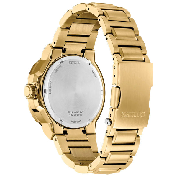 Reloj 57L Citizen Eco-Drive Endeavor de caballero pulsera de metal - Vista lateral