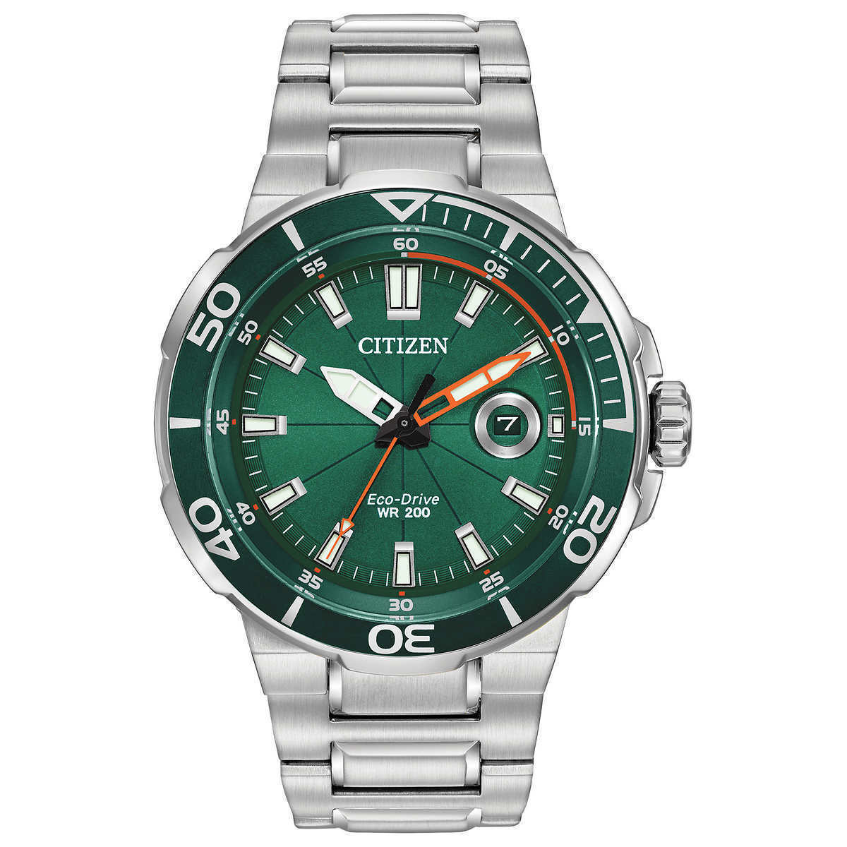 AW1428-53X Reloj Citizen Eco-drive Análogo para Caballero Correa de Metal