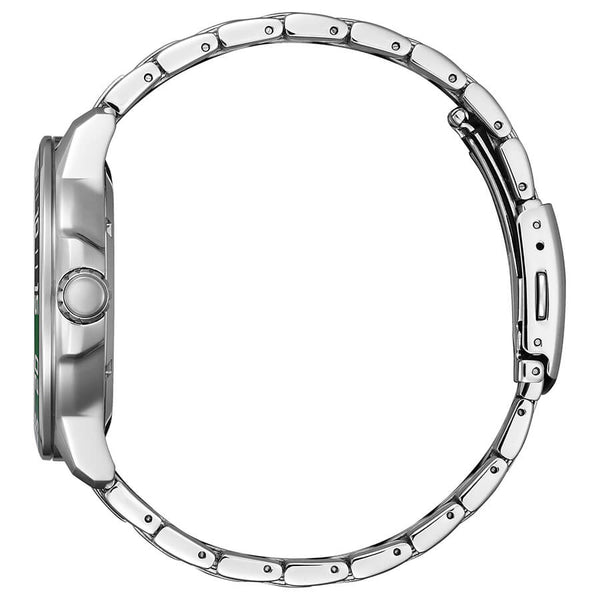 Reloj 89X Citizen Eco-drive para hombre pulsera de acero inoxidable - Vista lateral