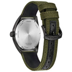 16A Reloj Citizen Corso Eco-Drive Hombre Correa Tela Verde - Vista lateral