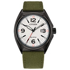 16A Reloj Citizen Corso Eco-Drive Hombre Correa Tela Verde - Reloj original en Guatemala