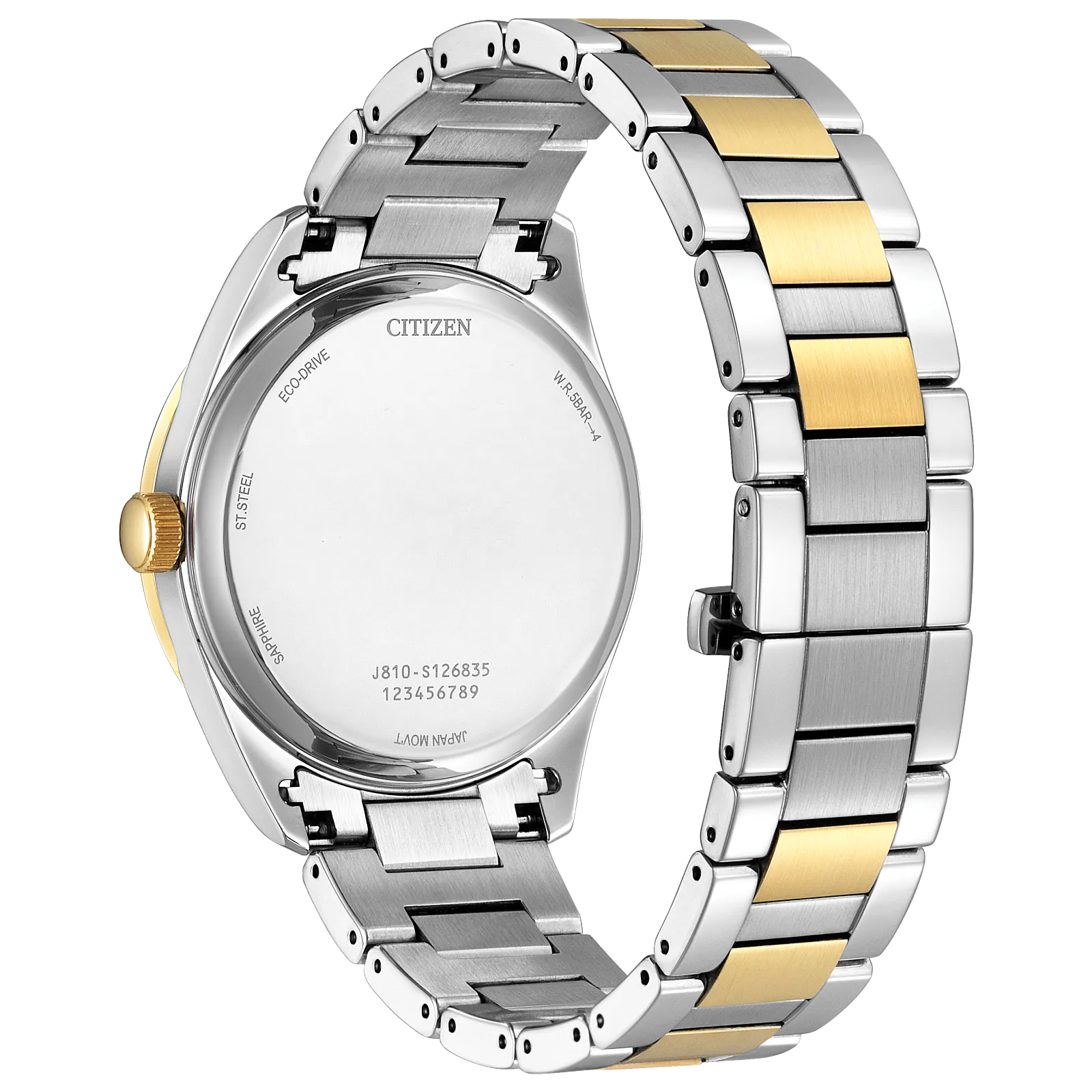 50A Eco-drive Citizen Reloj para Hombre - Vista lateral