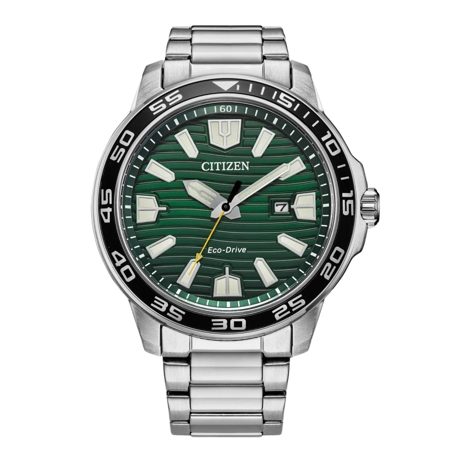AW1701-56X Citizen Eco-drive de hombre pulsera de acero inoxidable