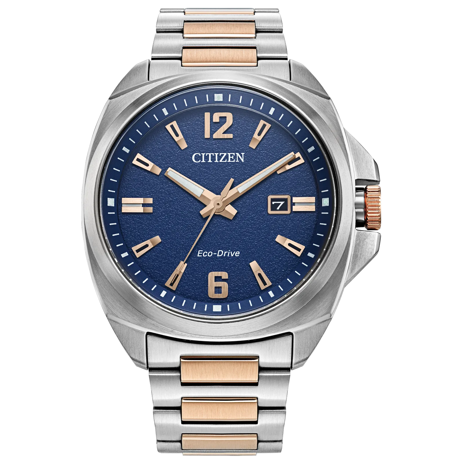 55L Reloj Citizen Endicott Hombre Acero Bicolor Azul - Reloj original en Guatemala